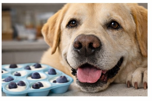 Todd enjoying frozen yogurt treats