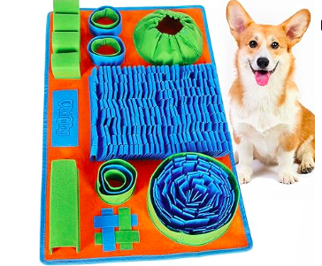 Snuffle mat for dogs